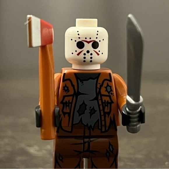 1pc Custom Jason Voorhees Friday the 13th Building Block Minifigures Toys Horror - Picture 5 of 7